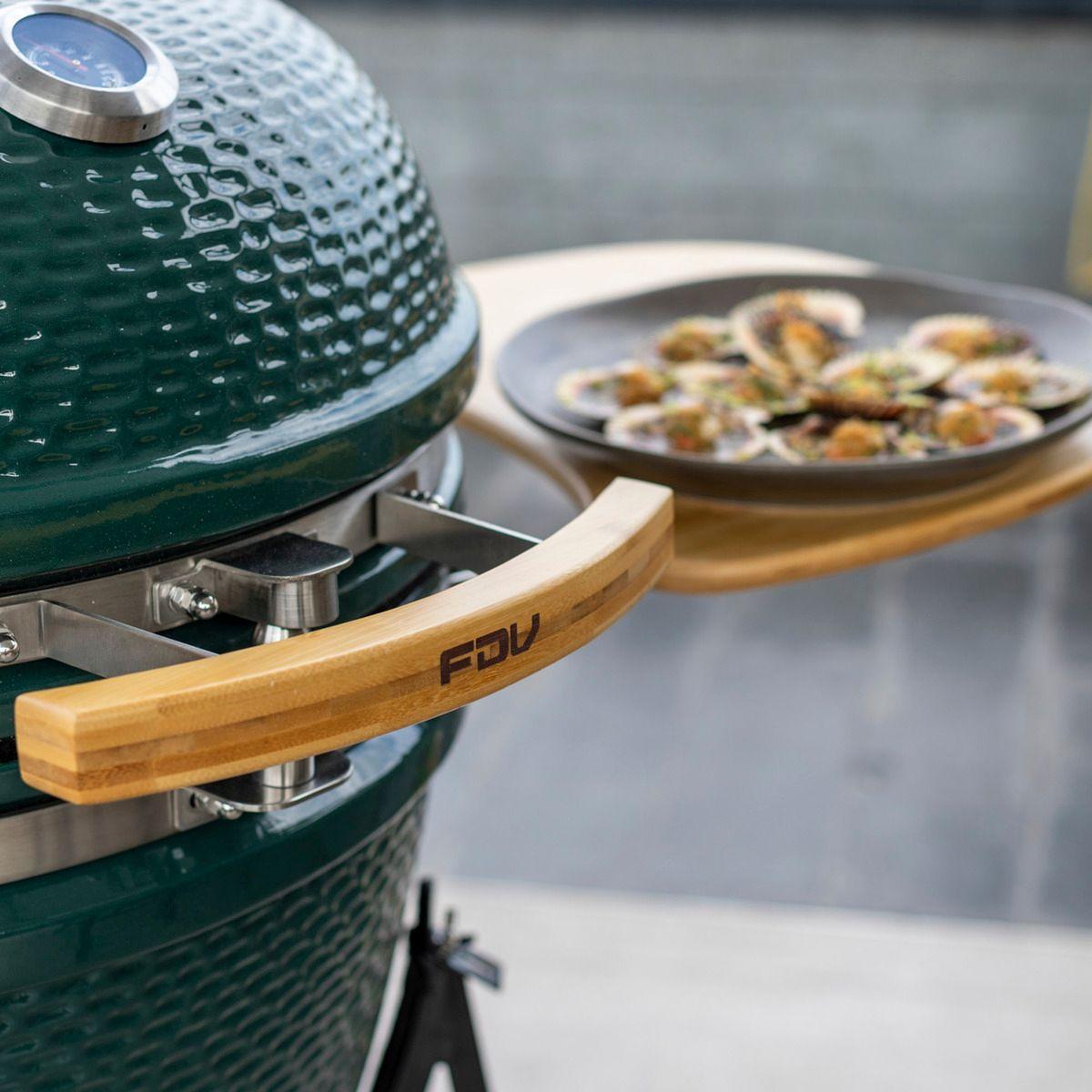 Parrilla Kamado FDV Tokio Green 22"-5