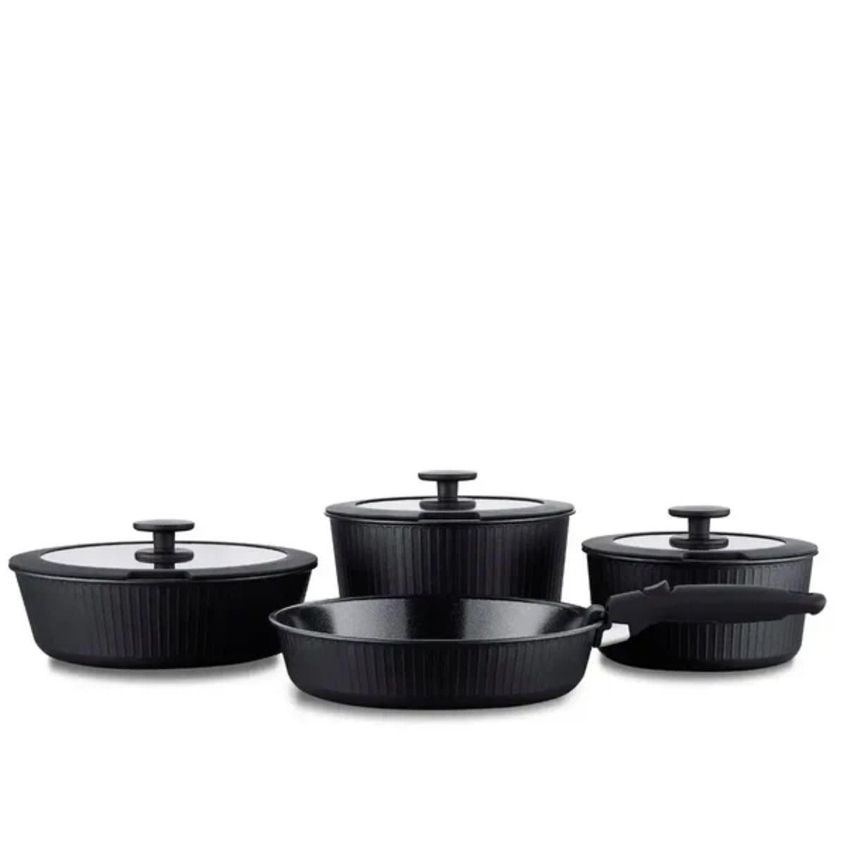 Bateria NOVA PRATIKA 7pcs Negra-5