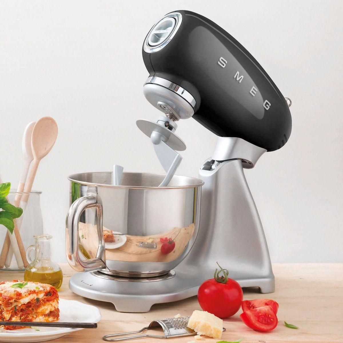 Batidora Smeg Stand Mixer Negro-2