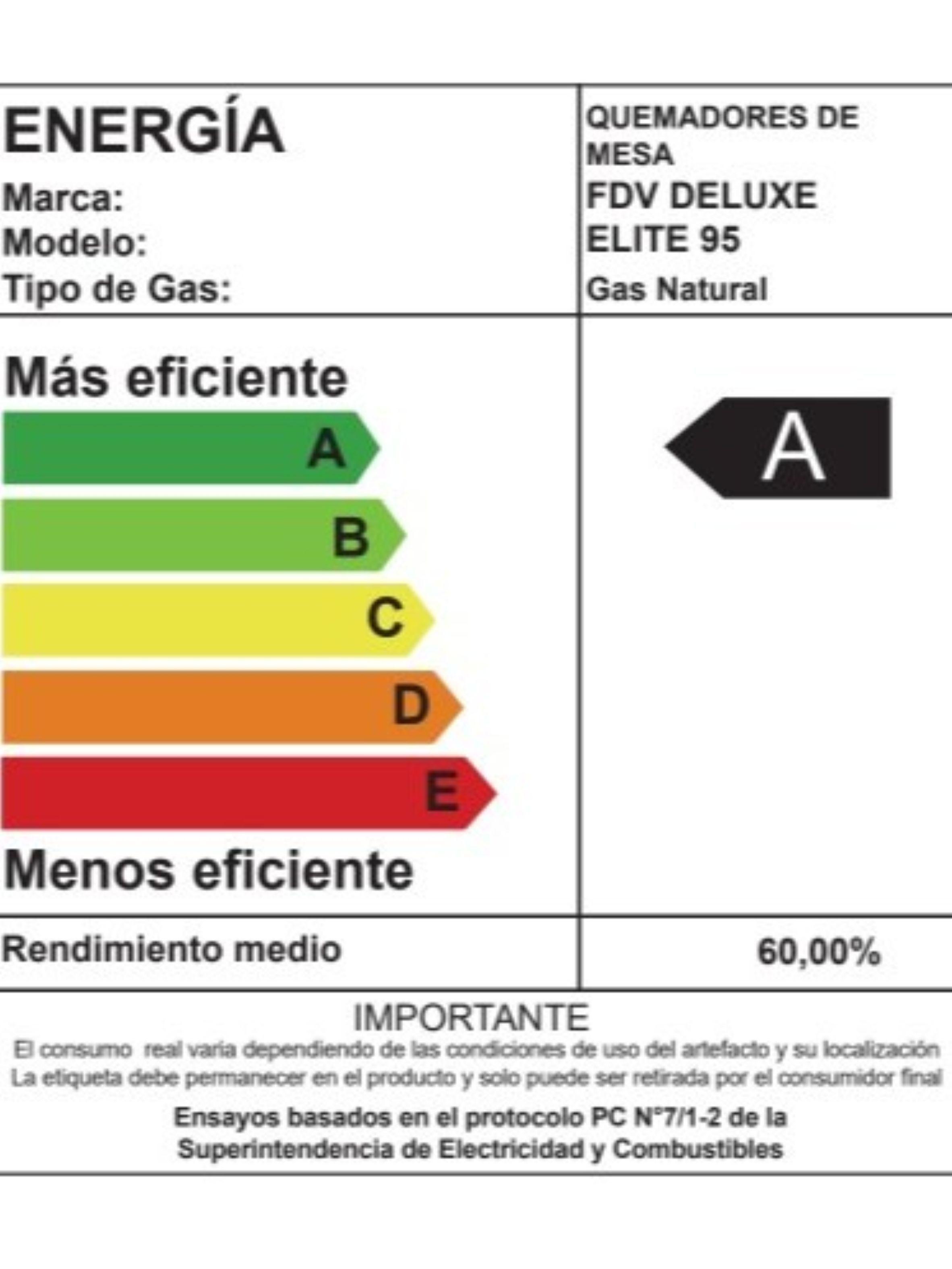 Encimera Gas Natural Fdv Deluxe Elite 95-4