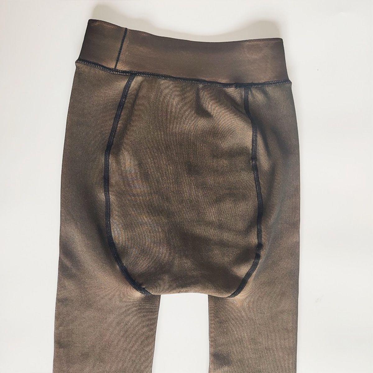 Calza Efecto Piel con Chiporro Grueso y Pie Ideal Fr o Extremo-4