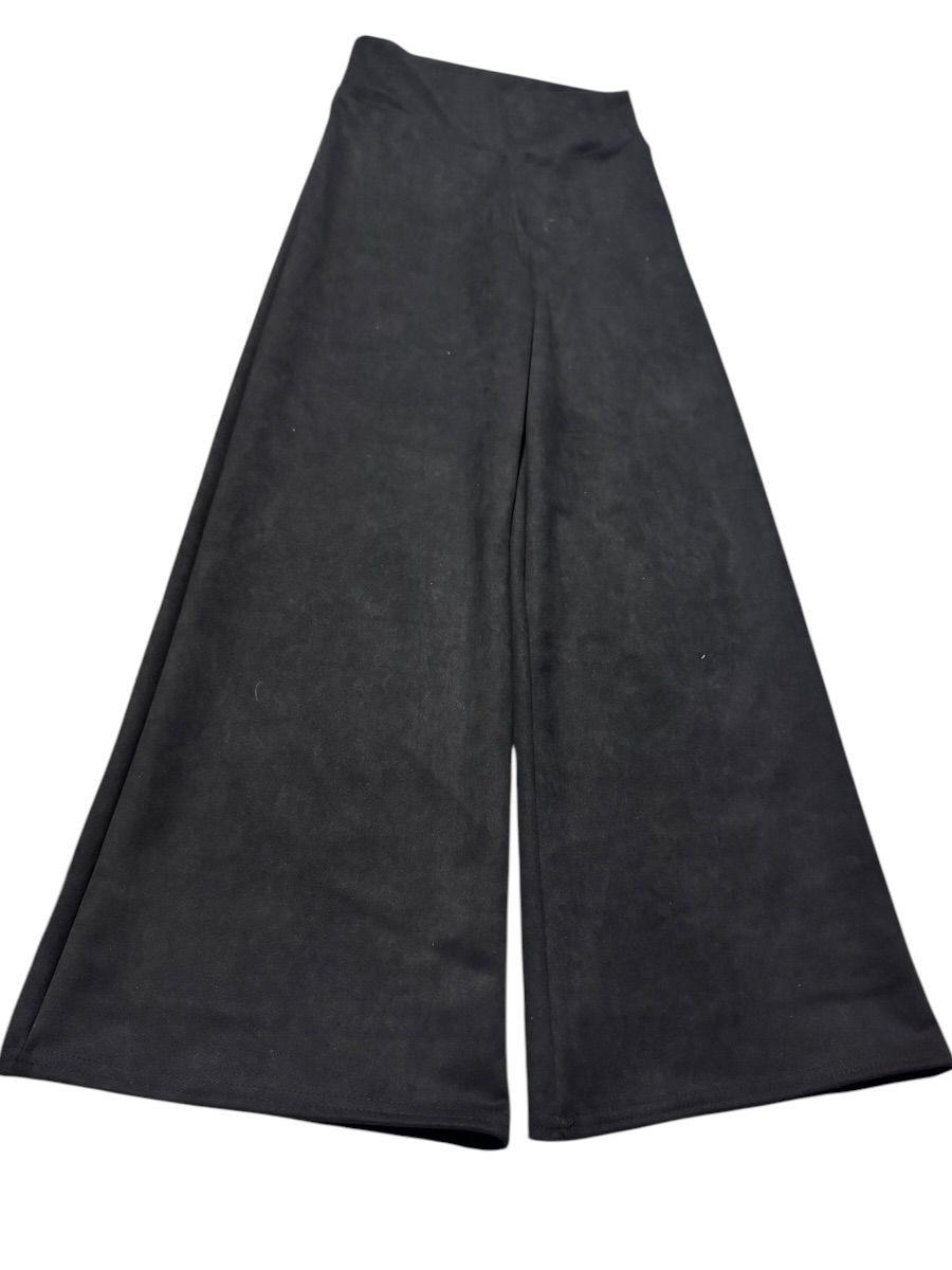 Pantalon Palazzo Mujer Tela Gamuza C modo y Elegante-2