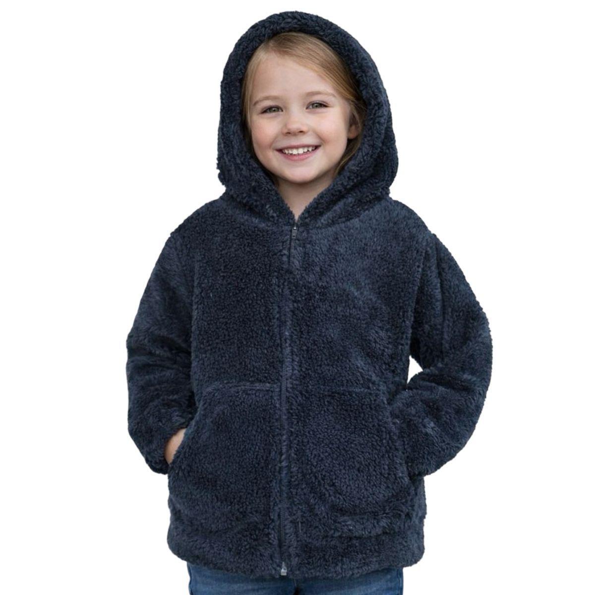 Chaqueta Chiporro Ni o Azul Marino Colegio con Capucha-2