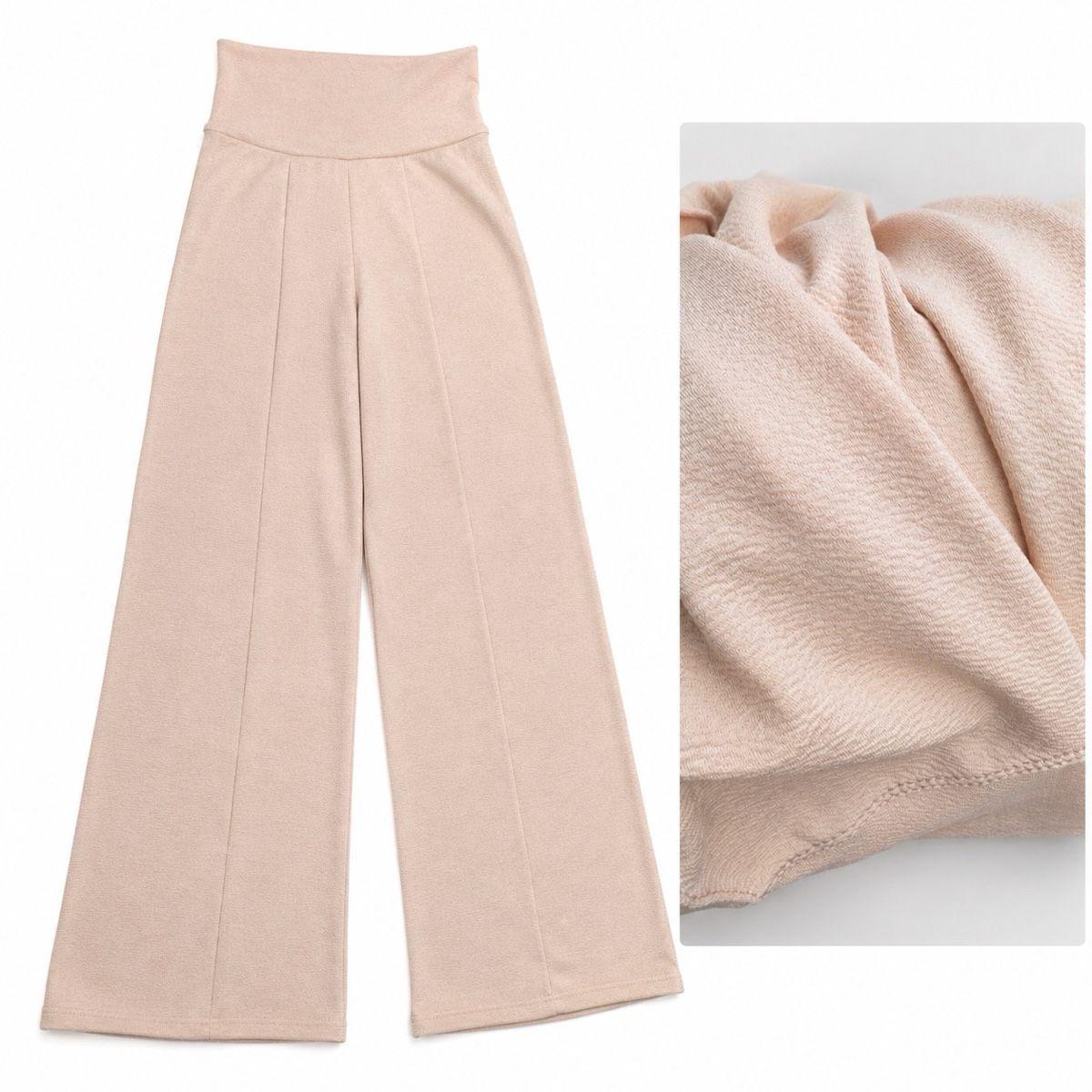Pantalon Palazzo Mujer Tela Sofia Elegante Confeccion Nacional-3