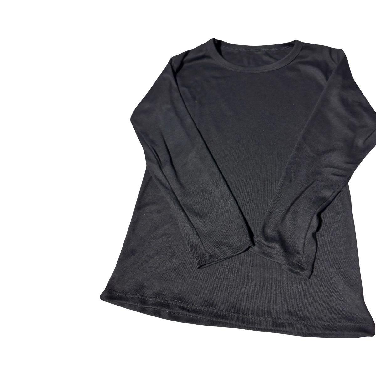 POLERA UNISEX MANGA LARGA COMODA Y RESISTENTE-3
