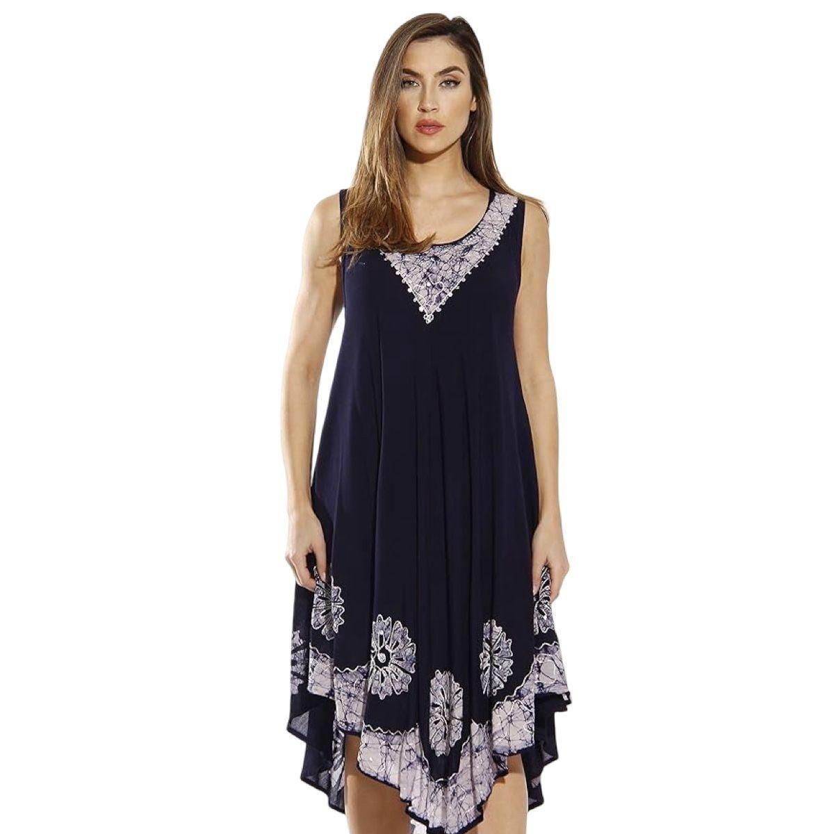 Pack x3 Vestidos Batik Hindú Verano Surtidos con y sin Manga-3