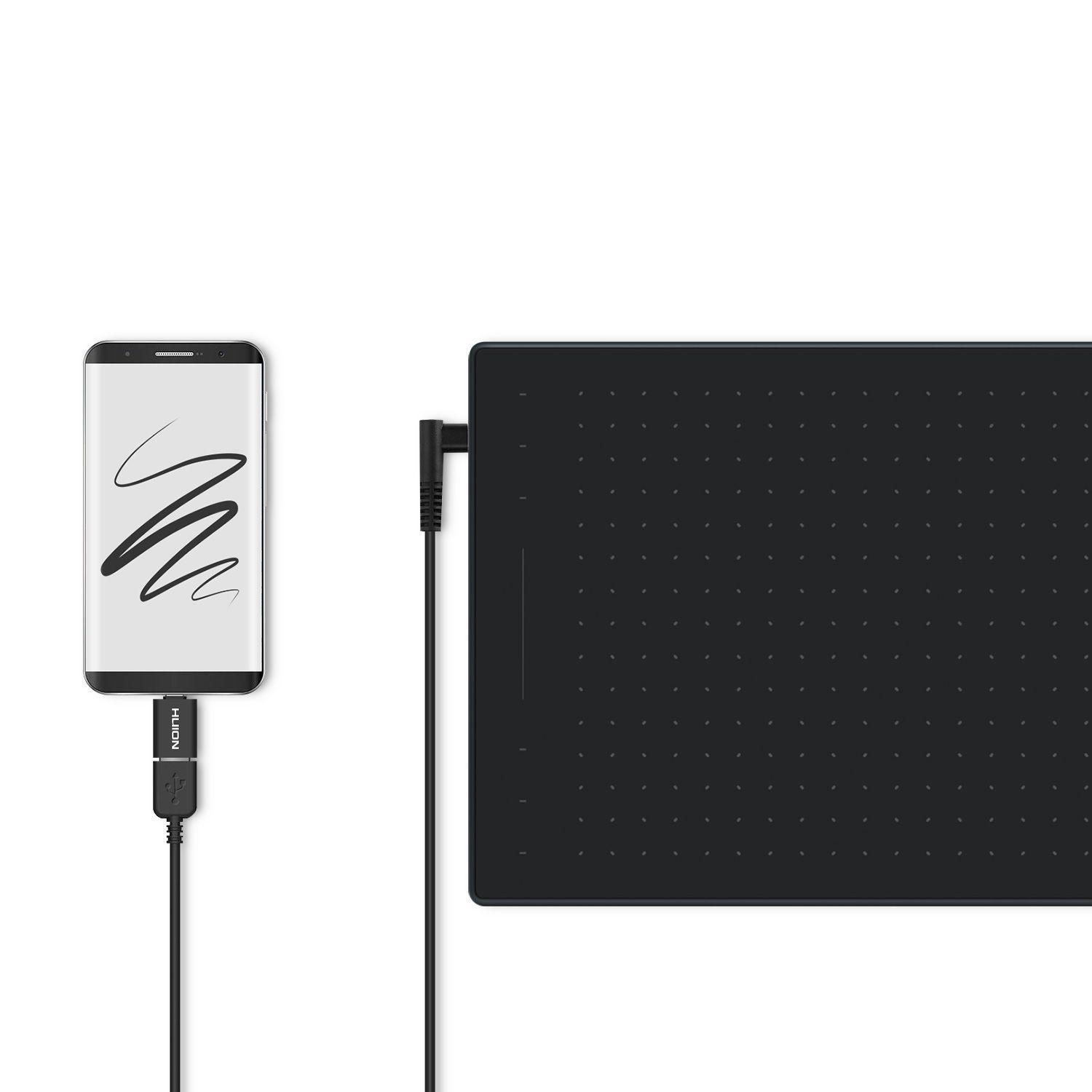 Tableta Gráfica Huion Inspiroy RTP700 Black - HCL-6