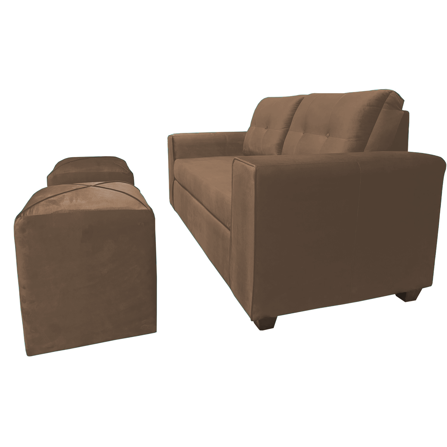 Sofá Cataluña + 2 Puff-2