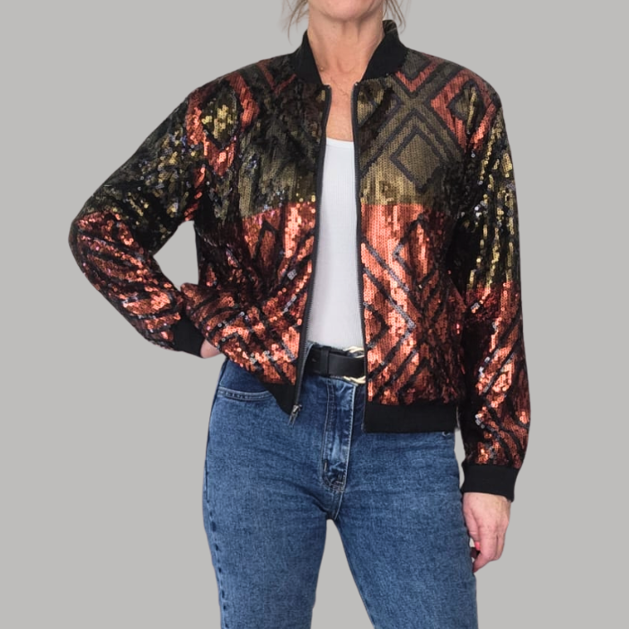 Chaqueta Bomber Glow-3