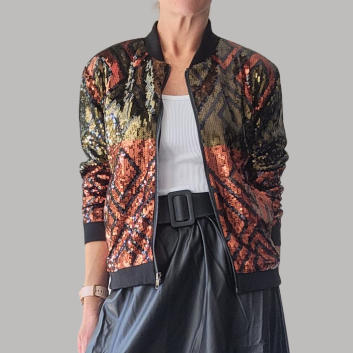Chaqueta Bomber Glow-5