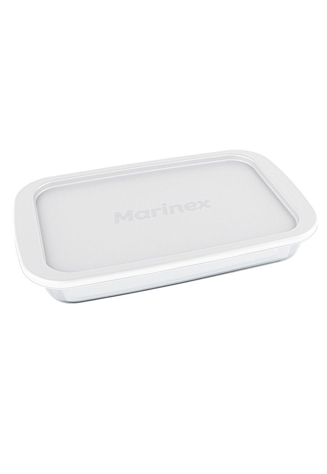Asadera Con Tapa, Rectangular Grande De 2,9 Litros-1