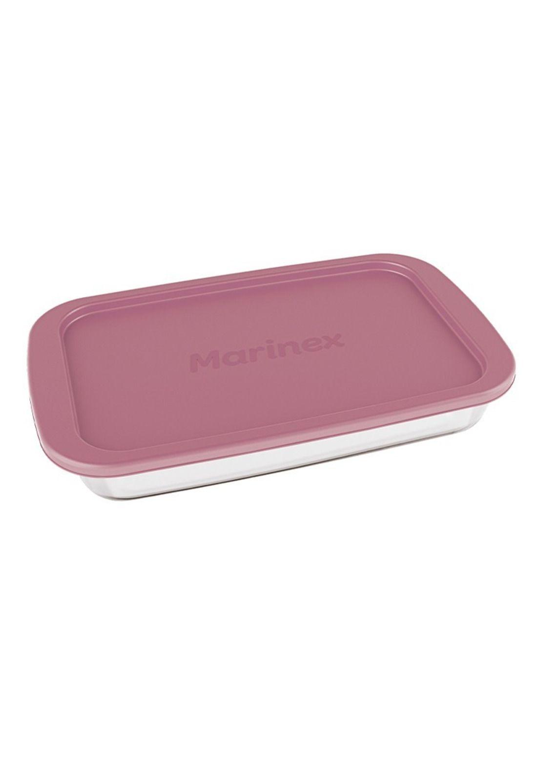 Asadera Con Tapa, Rectangular Grande De 2,9 Litros-2