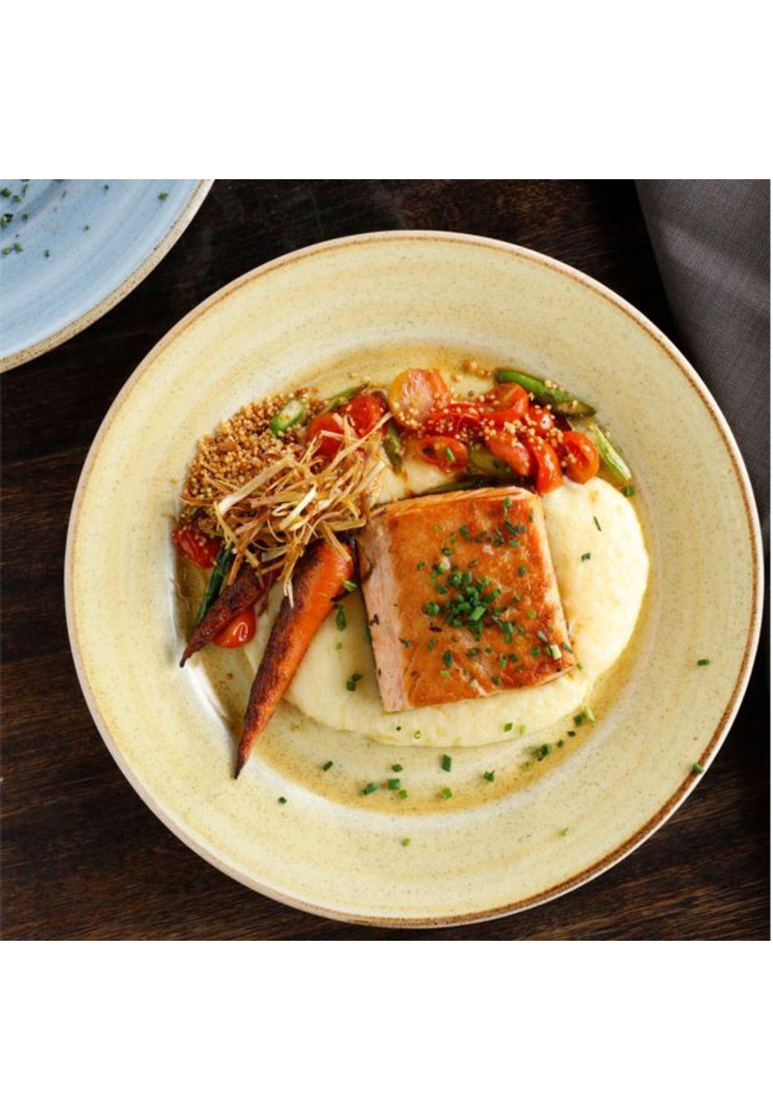 Plato Coupe 23,6 Cm Mostaza, Artisan-2