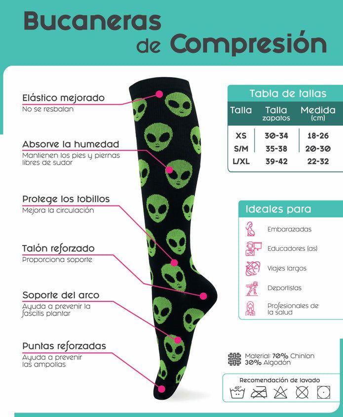 Bucaneras de Compresión Corazones Tiernos-7