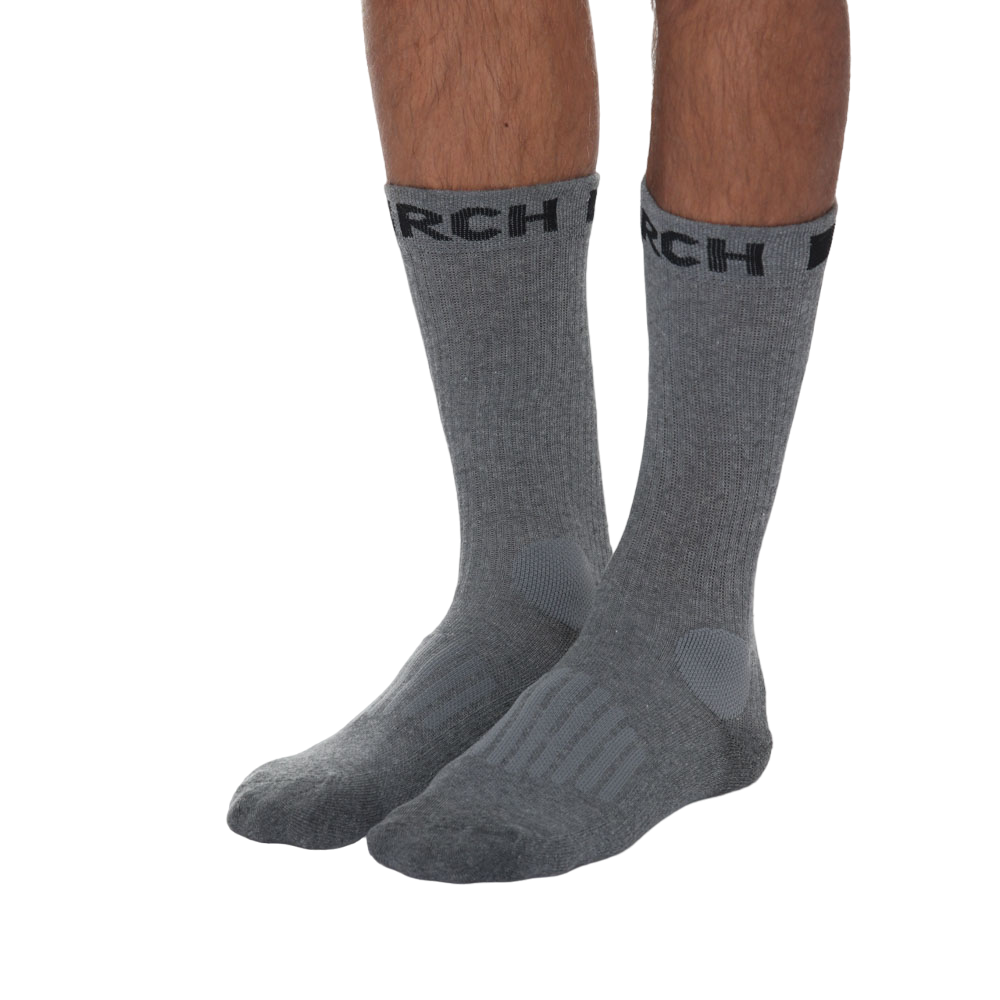 Calcetin Algodón Deportivo Talla Única negro-1