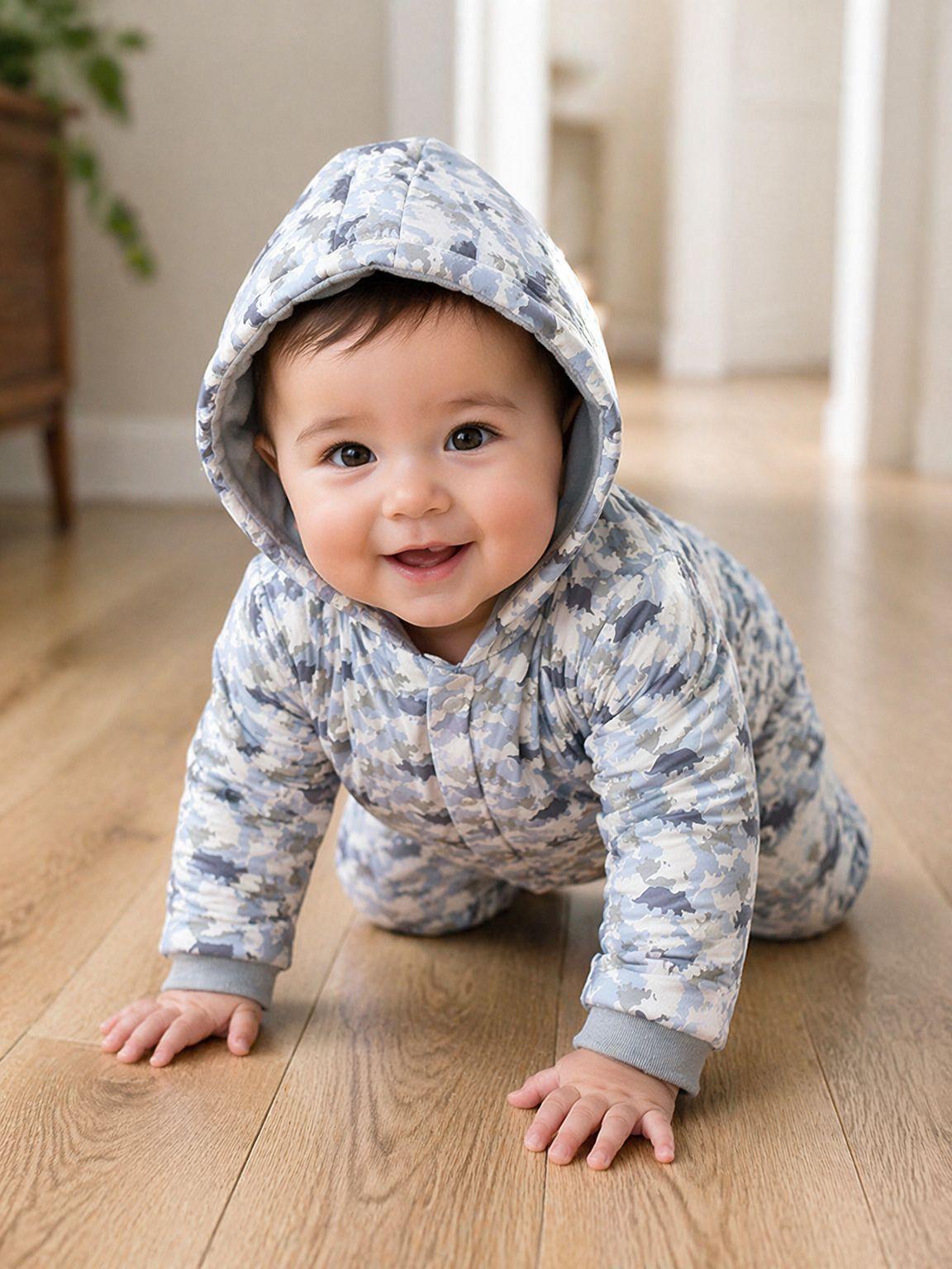 Enterito termico bebe camuflado dino | Comodidad total-6
