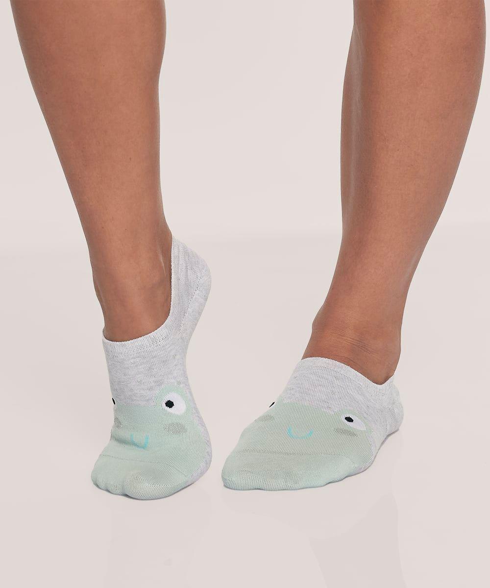 Calcetines Invisible Algodon Estampado Mujer LADY GENNY-0