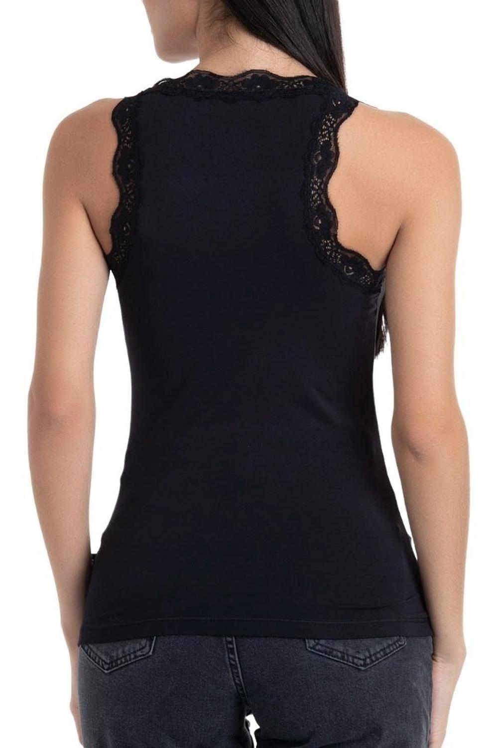 Camiseta Sin Mangas Bamboo Encaje-2