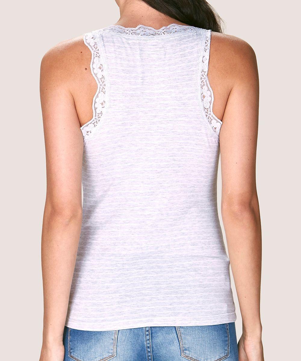 Camiseta Bamboo Encaje | Suavidad y Estilo-2