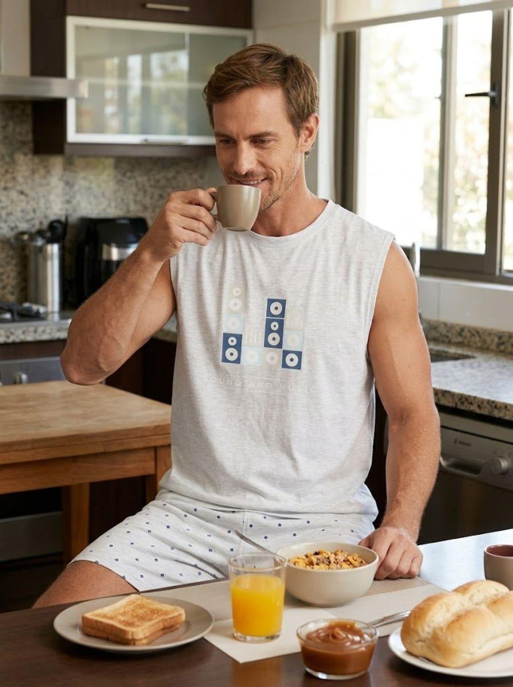 Pijama Cotton Hombre | Confort y Frescura-6