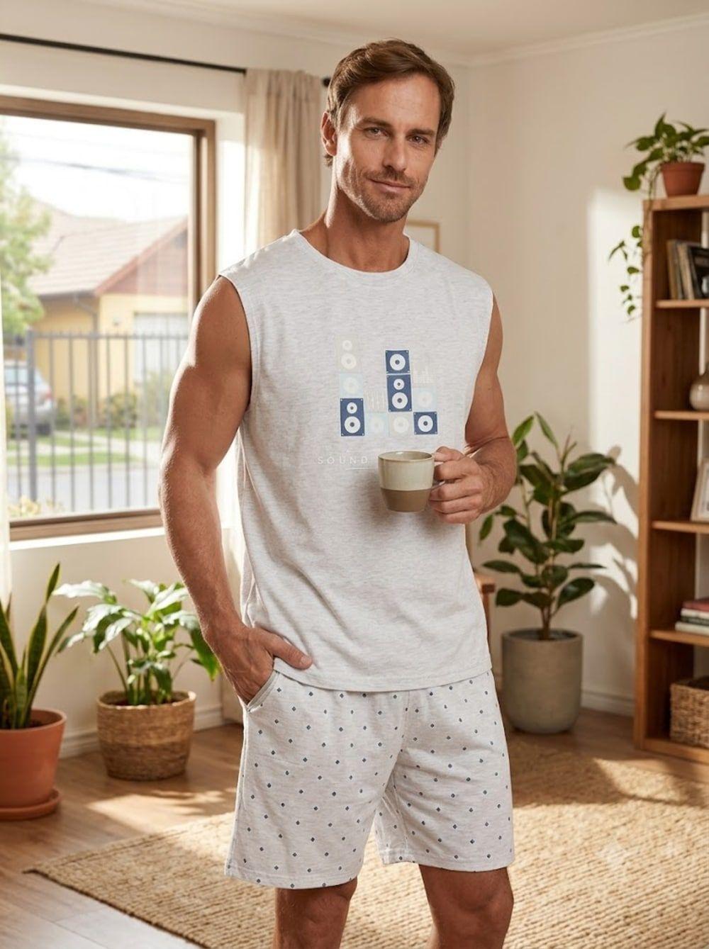 Pijama Cotton Hombre | Confort y Frescura-7