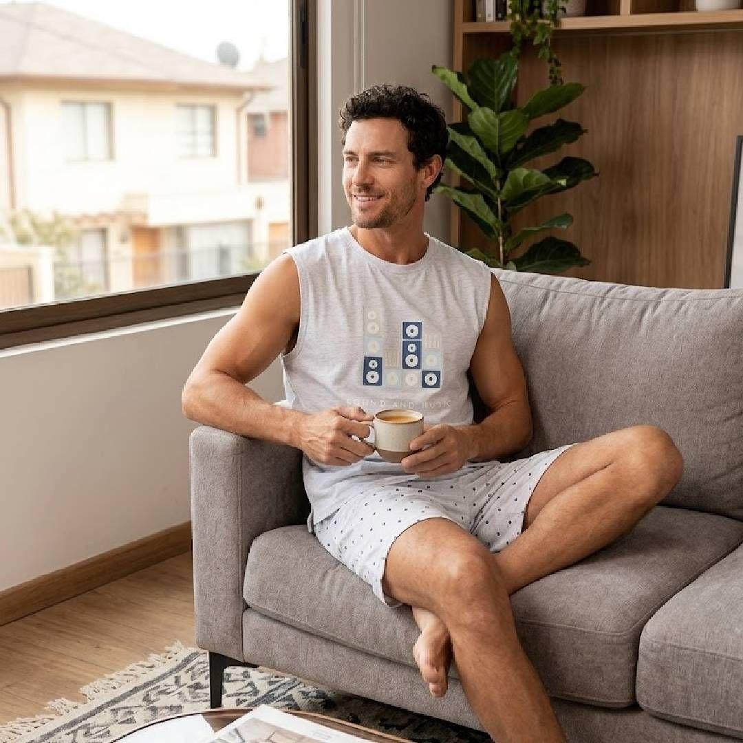 Pijama Cotton Hombre | Confort y Frescura-8