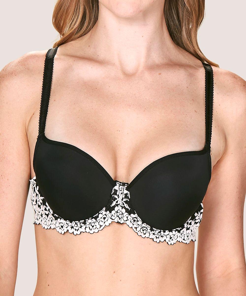 Sosten Microfibra Encaje Con Soft COPA B Mujer LADY GENNY-0