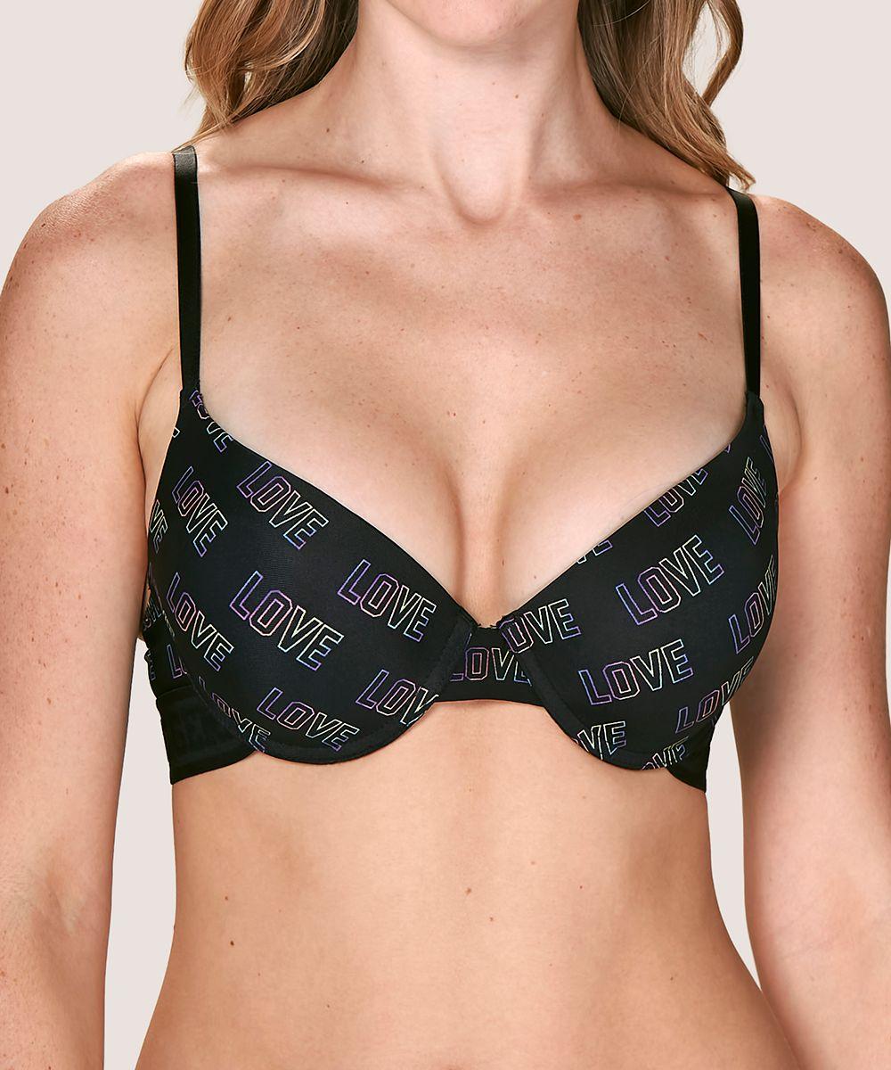 Sostén Microfibra Push Up Poliamida Mujer LADY GENNY-0