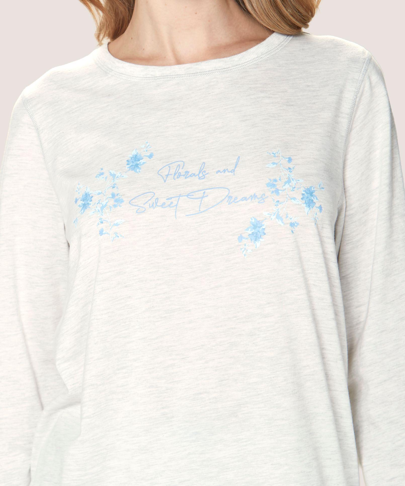 Pijama Cotton Mujer Floral | Comodidad Única-3