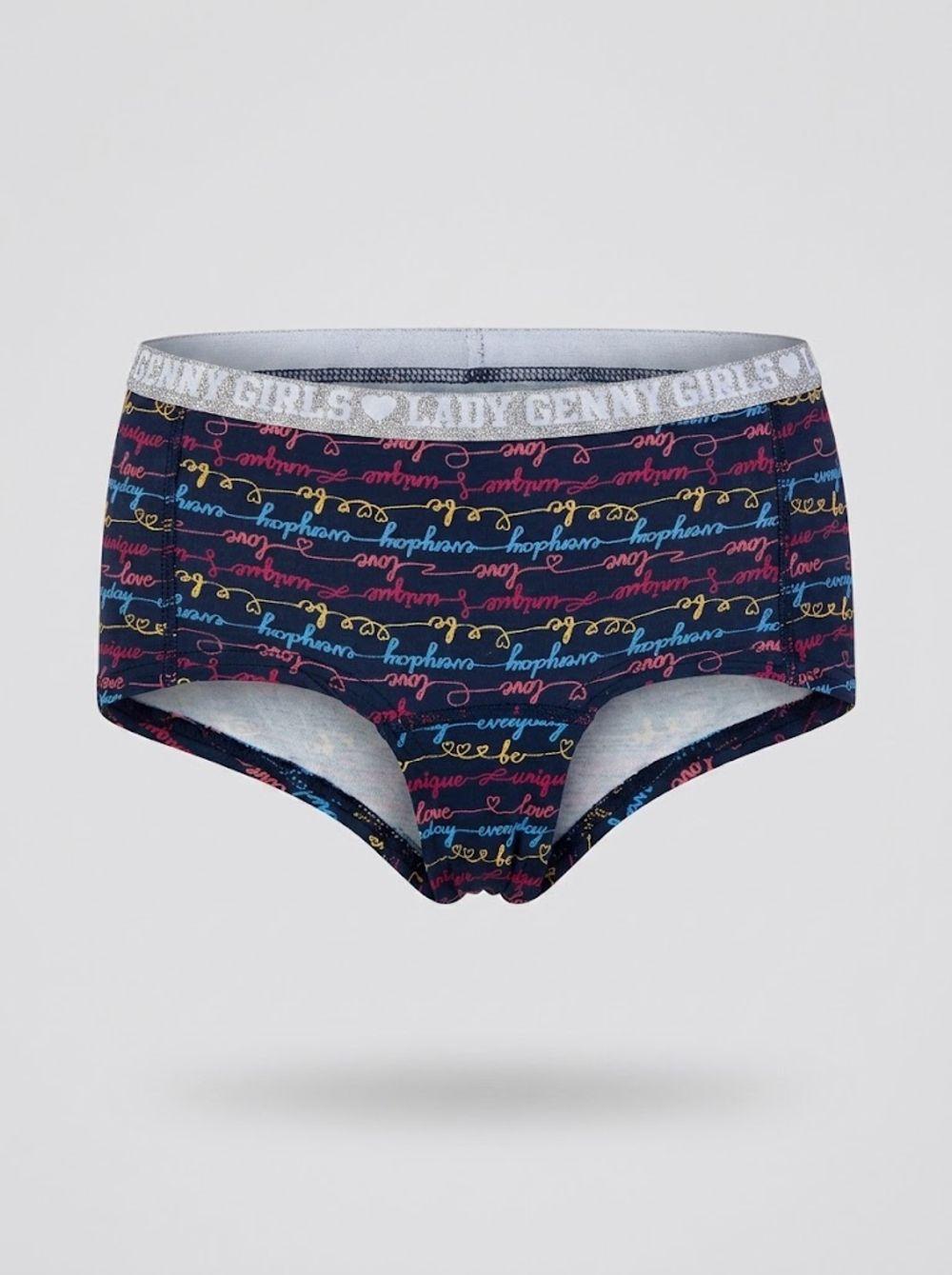Pantaleta Infantil Algodón Glitter | Comodidad y Estilo-0
