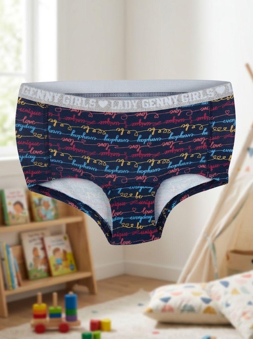 Pantaleta Infantil Algodón Glitter | Comodidad y Estilo-5