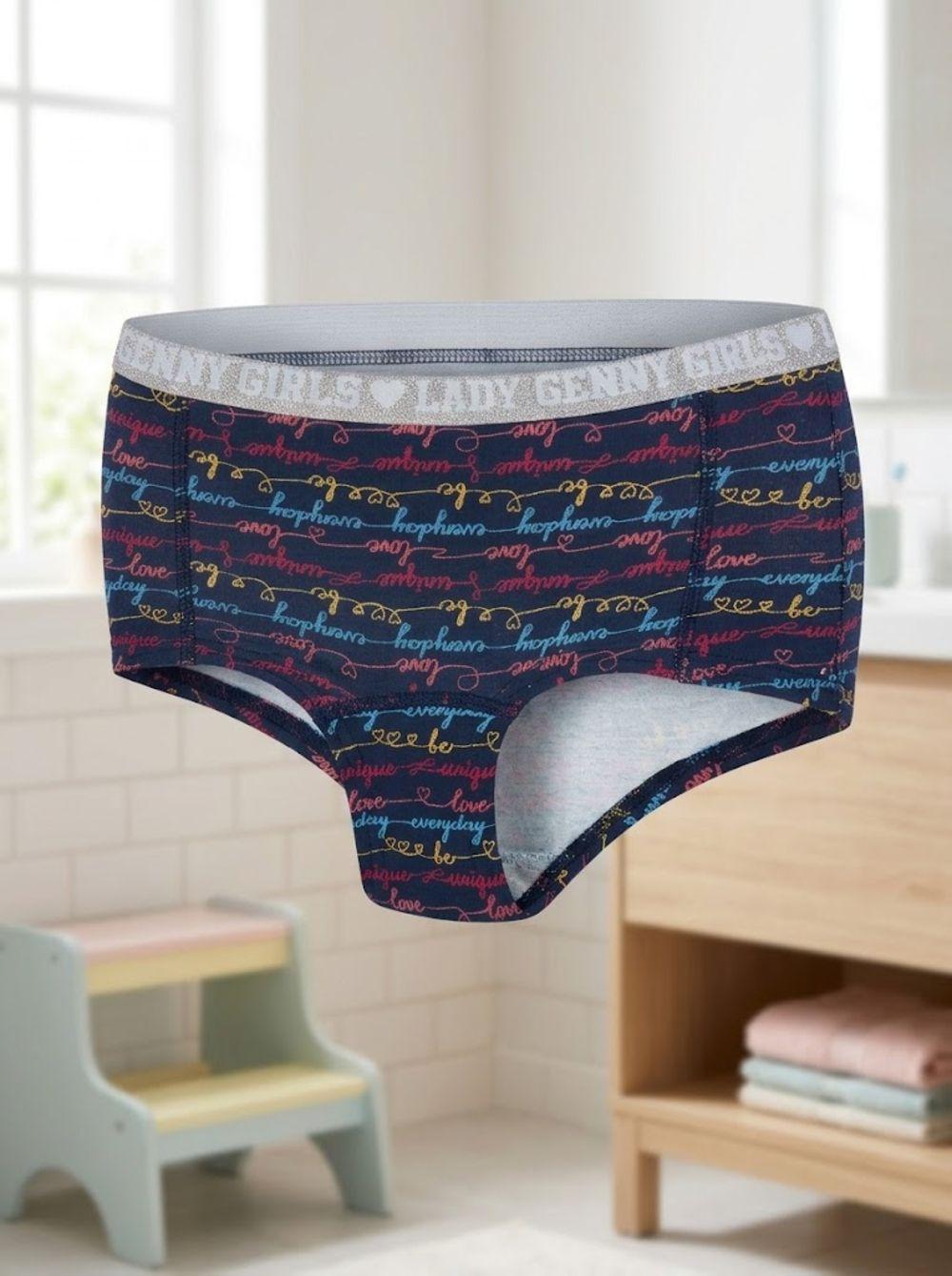 Pantaleta Infantil Algodón Glitter | Comodidad y Estilo-6