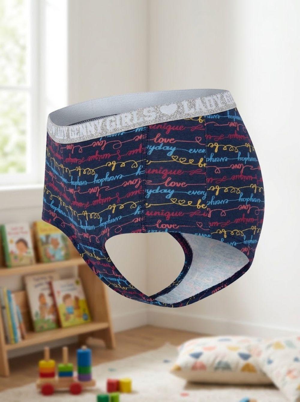 Pantaleta Infantil Algodón Glitter | Comodidad y Estilo-8