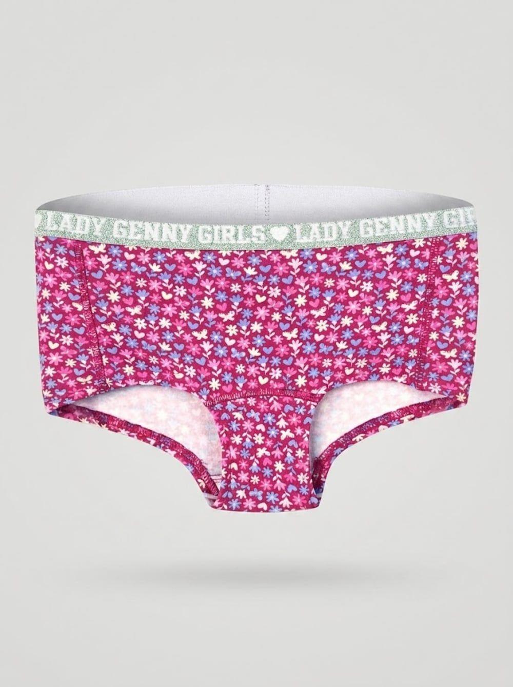 Pantaleta Infantil Algodón Glitter | Comodidad y Estilo-0