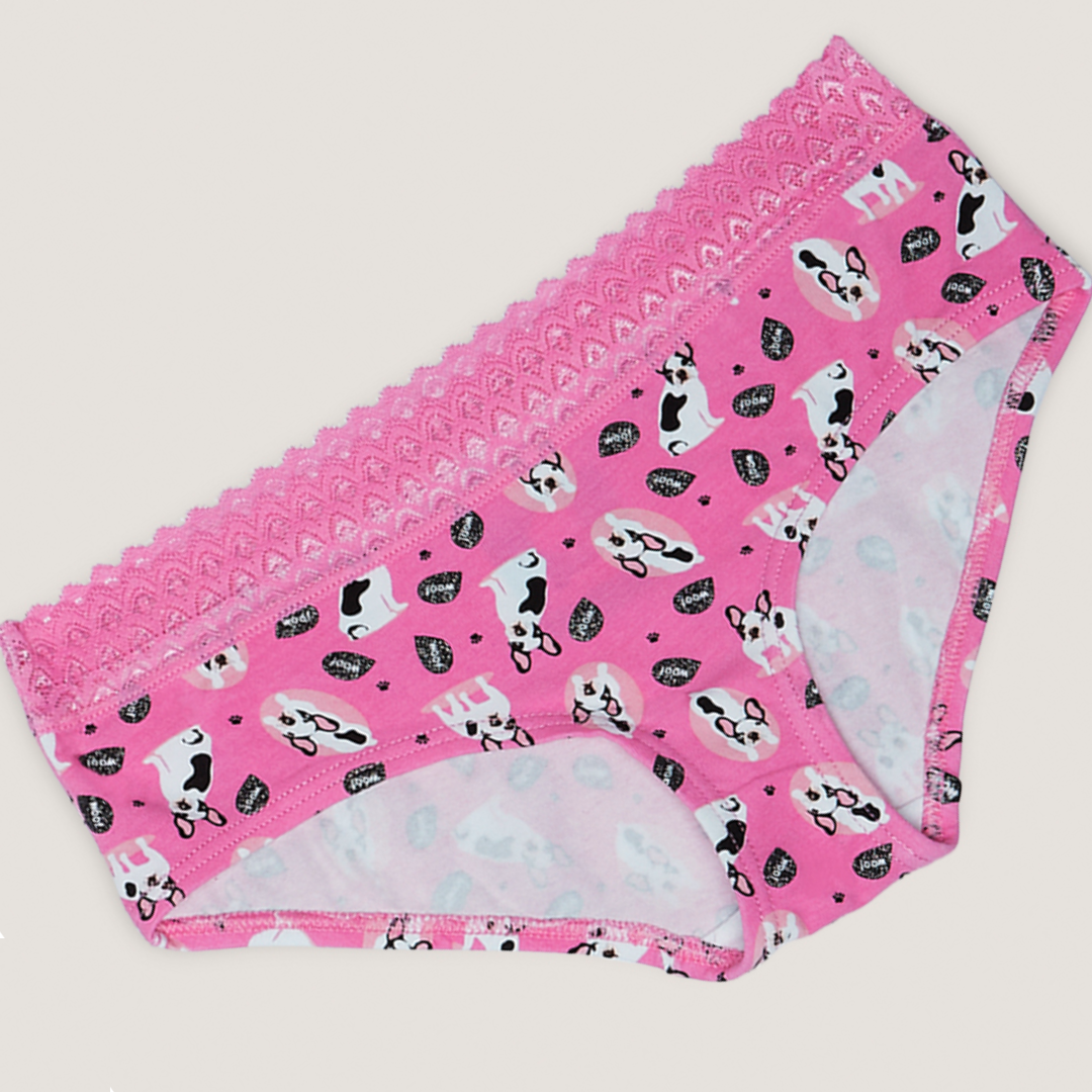 Pantaleta De Algodón Elasticado Niña-3