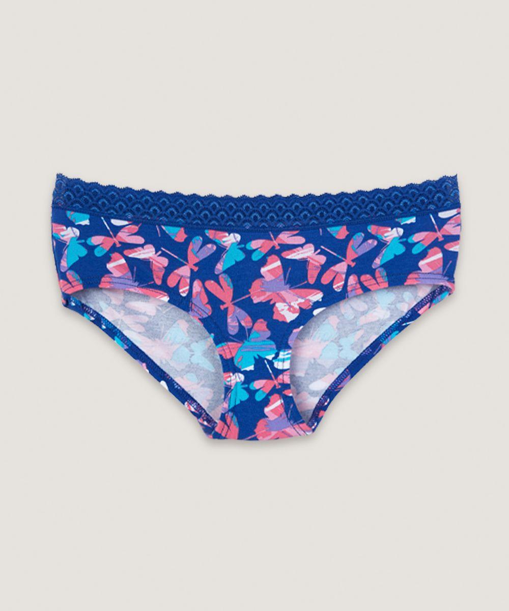 Pantaleta De Algodón Elasticado Niña-0