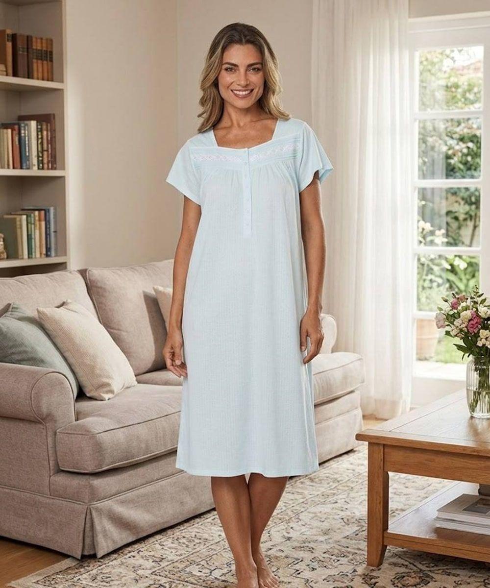 Camisa Dormir Fantasía | Frescura y Elegancia Casual-4