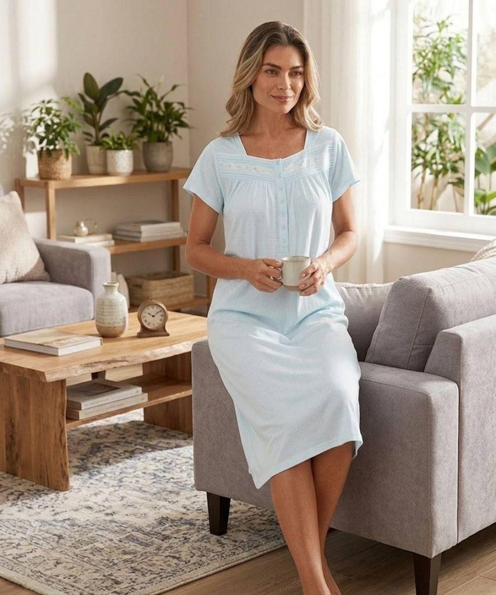 Camisa Dormir Fantasía | Frescura y Elegancia Casual-7
