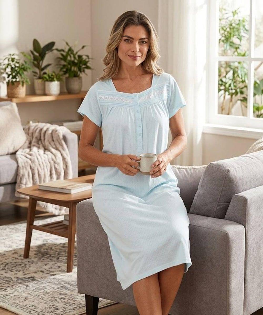 Camisa Dormir Fantasía | Frescura y Elegancia Casual-8