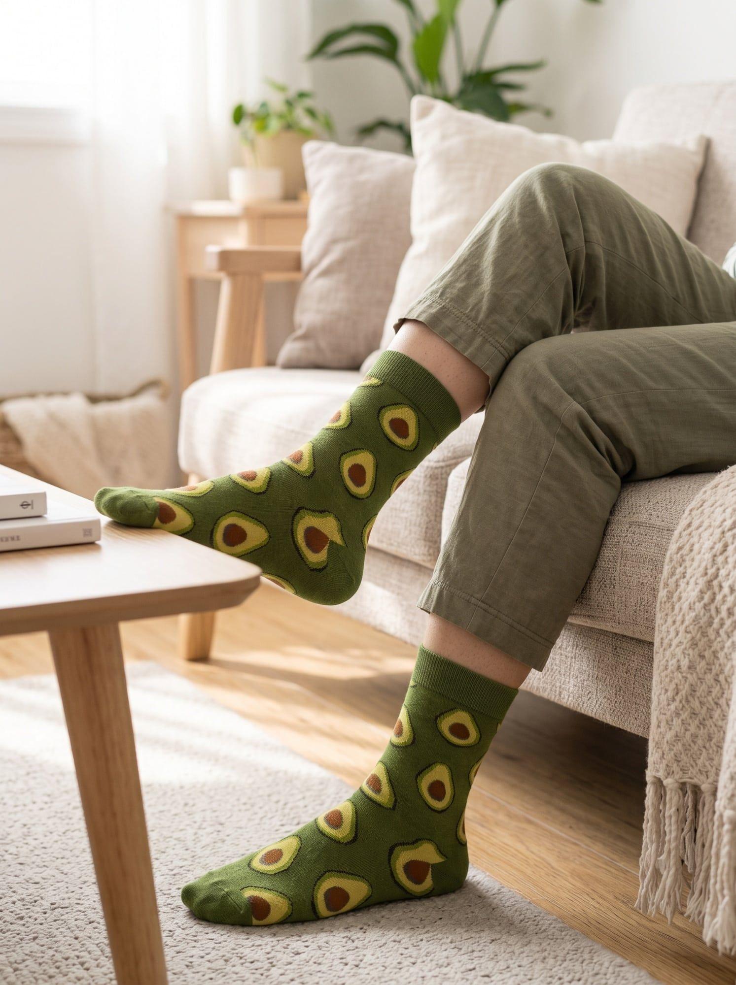 Calcetines SOQUETE Algodon Paltas a la Mitad Unisex Adulto-4