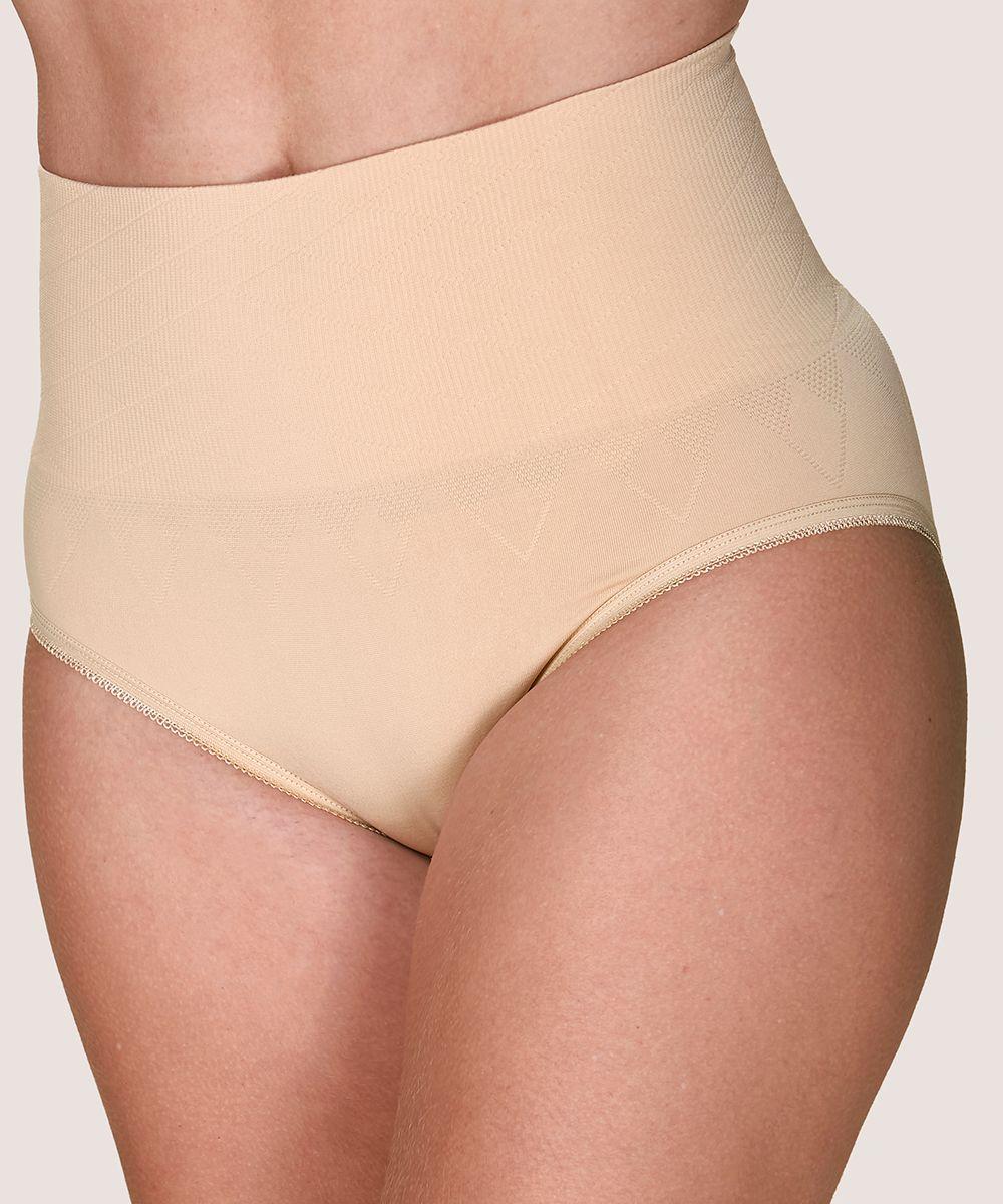 Calzón Faja Tiro Alto Nylon Sin Costura Mujer LADY GENNY-0
