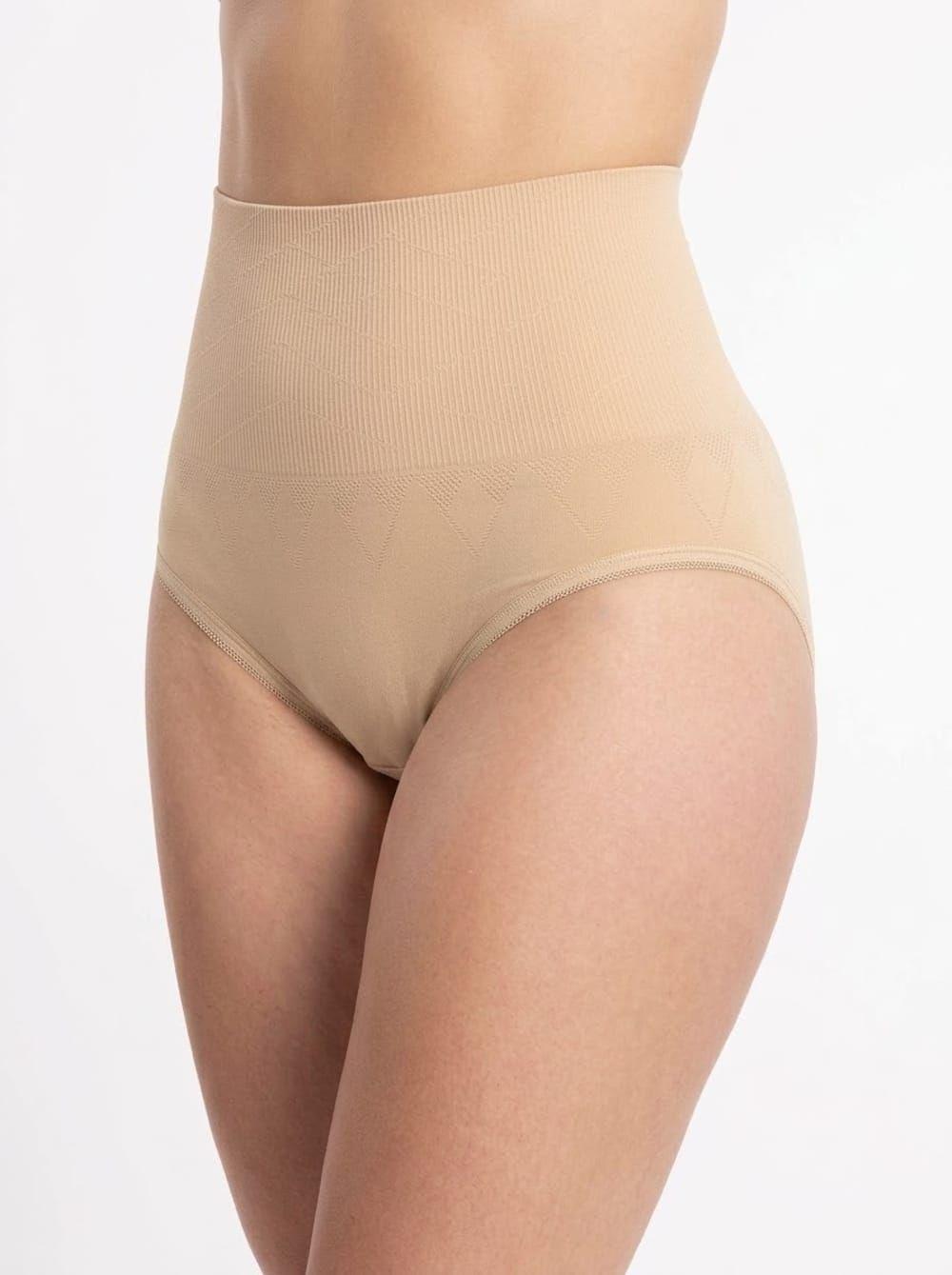 Calzón Faja Tiro Alto Nylon Sin Costura Mujer LADY GENNY-2