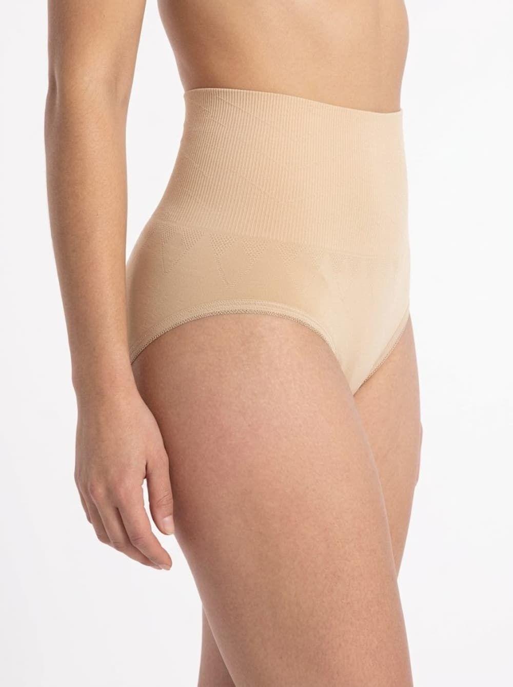 Calzón Faja Tiro Alto Nylon Sin Costura Mujer LADY GENNY-3