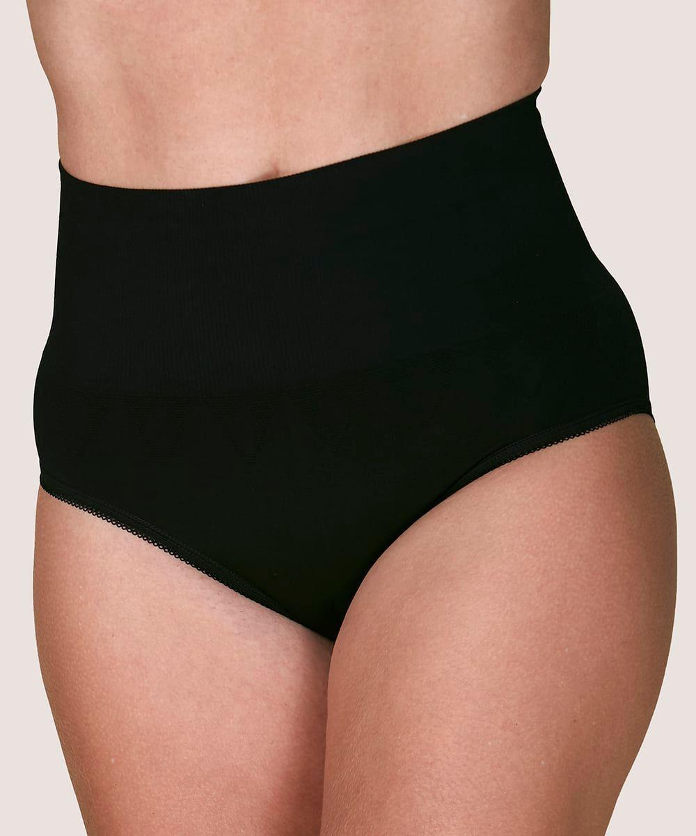 Calzón Faja Tiro Alto Nylon Sin Costura Mujer LADY GENNY-0