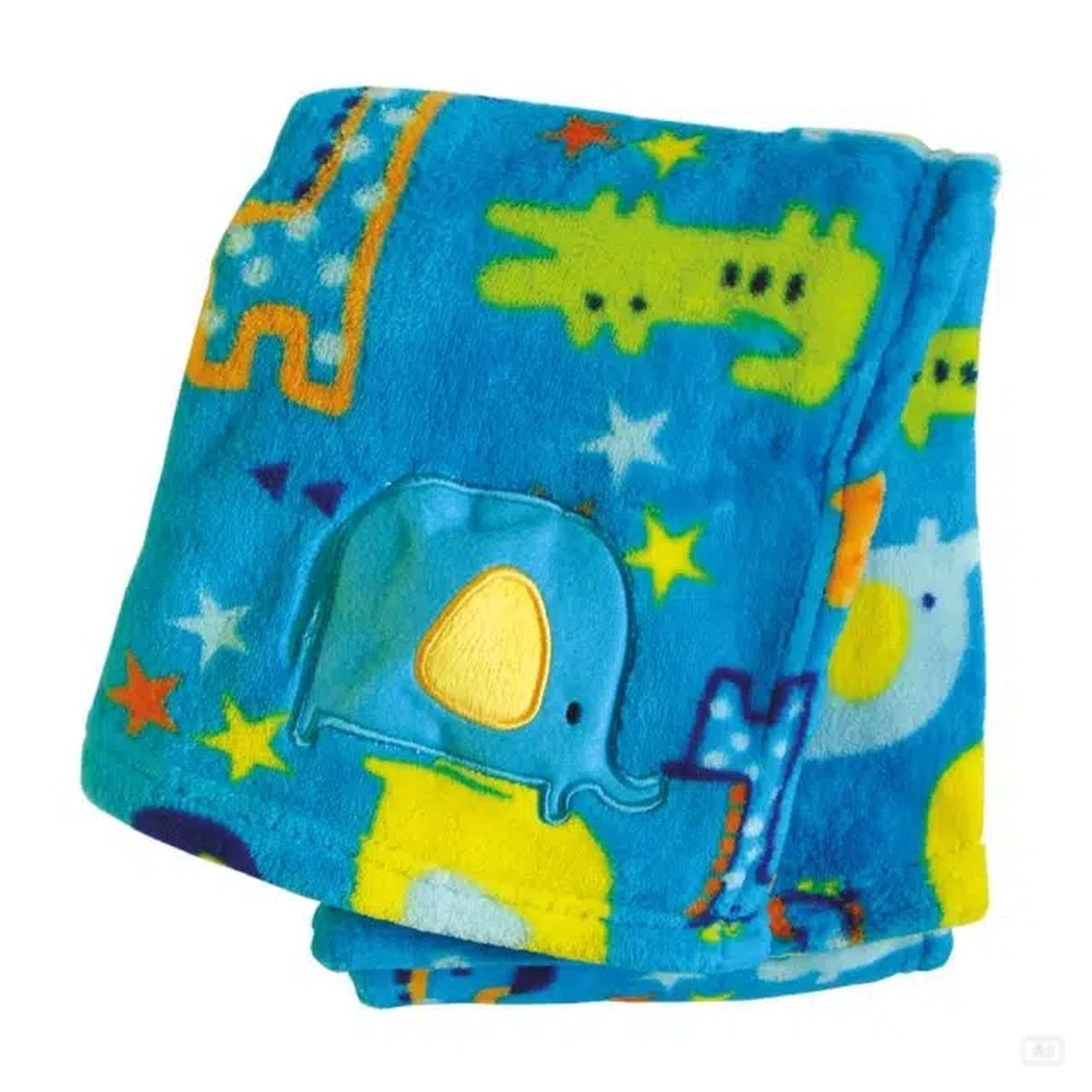 Manta Extra Suave Niño PUMUCKI Azul | Máximo Confort Bebés-0