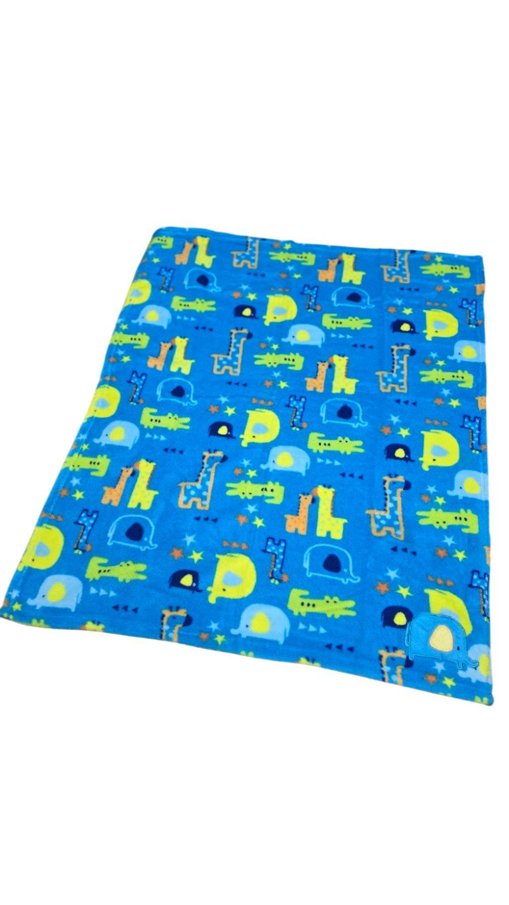 Manta Extra Suave Niño PUMUCKI Azul | Máximo Confort Bebés-1