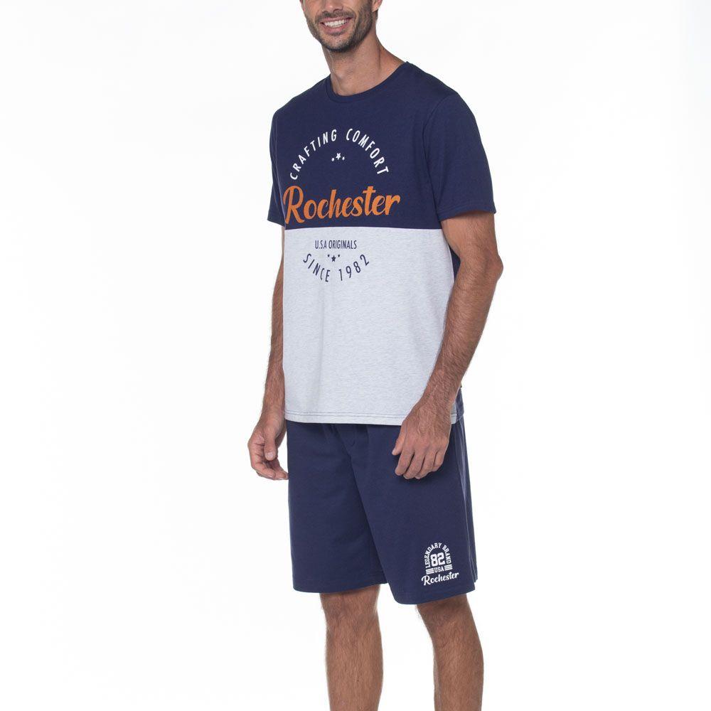 Pijama de Algodón Veraniego para Hombre-2