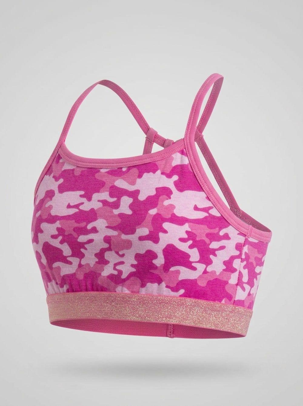 Top Algodon Estampado LADY GENNY Elastico con glitter  Niña-1