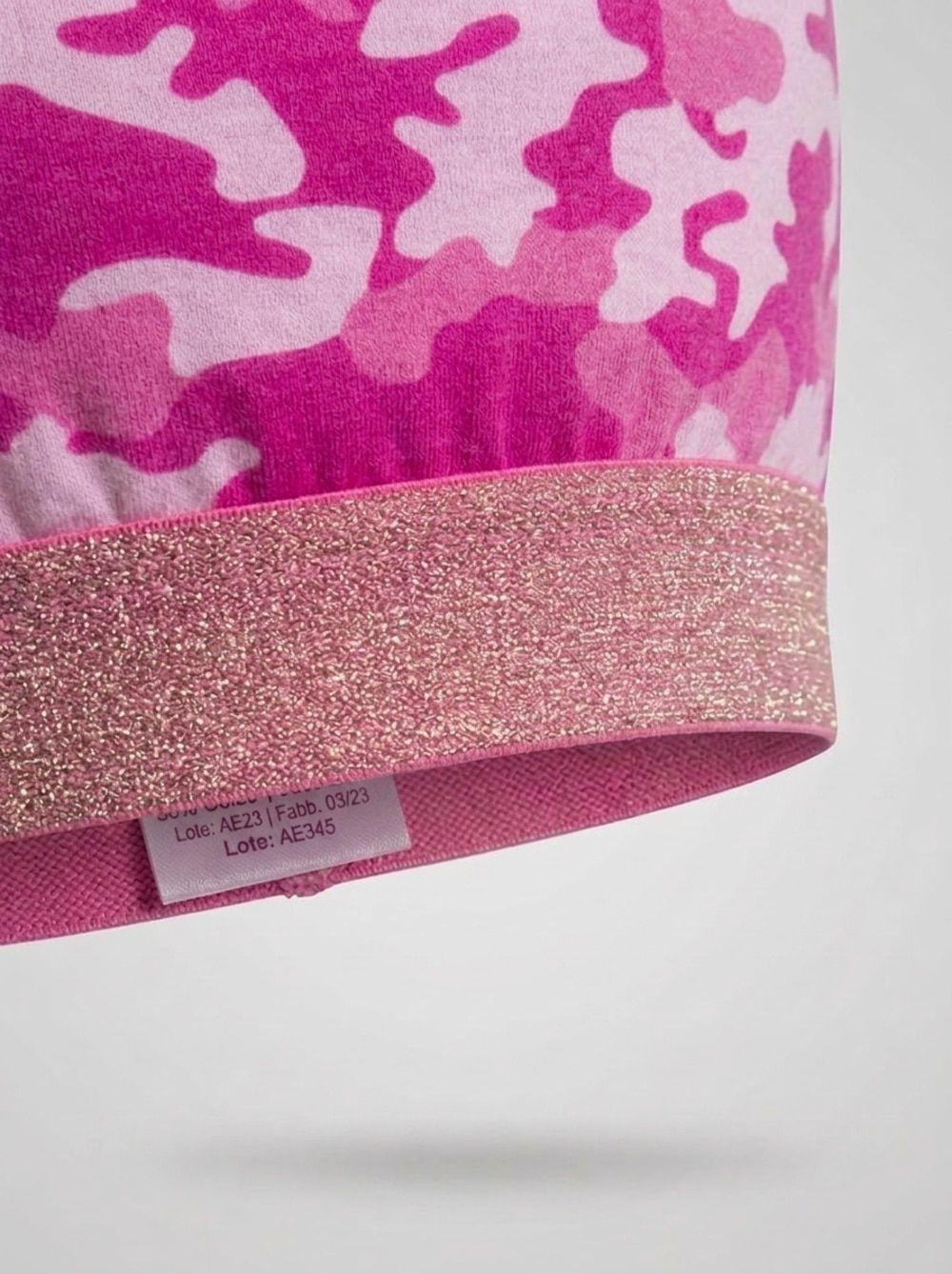 Top Algodon Estampado LADY GENNY Elastico con glitter  Niña-4