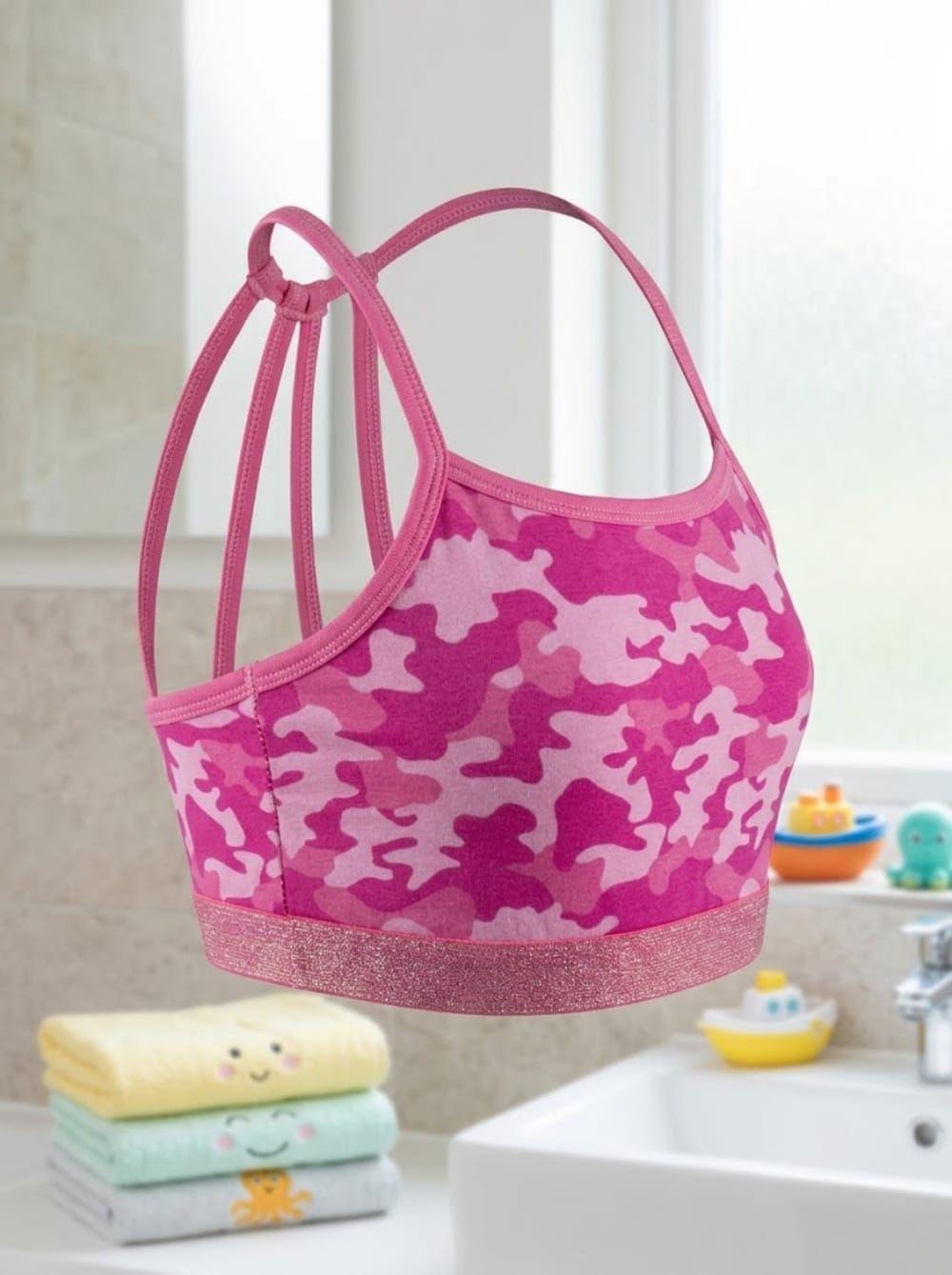 Top Algodon Estampado LADY GENNY Elastico con glitter  Niña-8